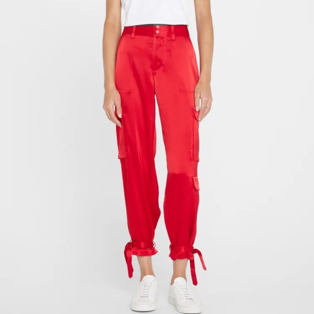 NWT Alice + Olivia Hayes Cargo Pants Size 2